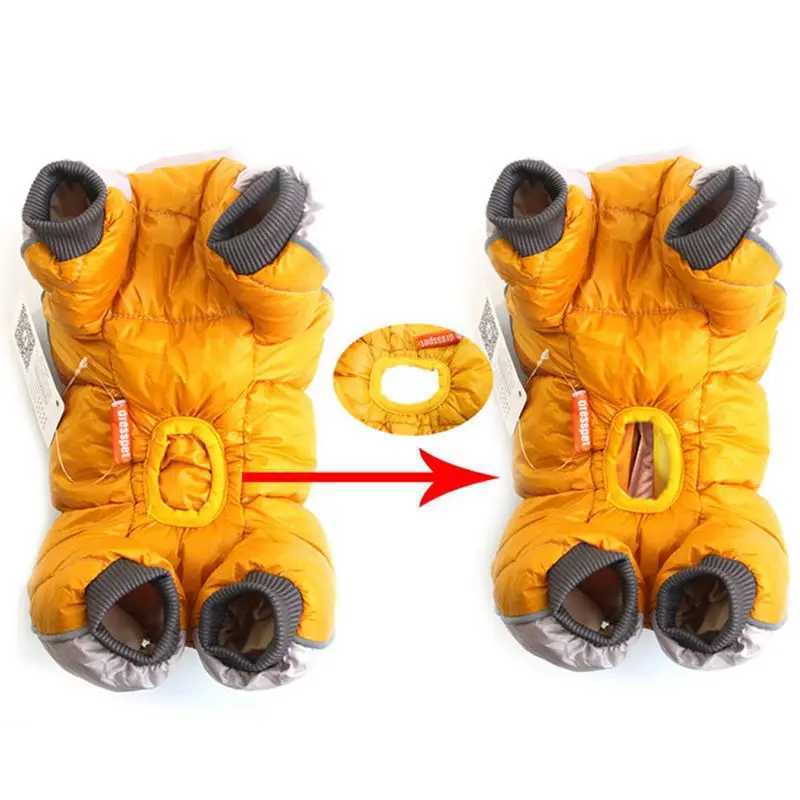 Winter Pet Dog Clothes Warm Puppy Dog Coat Jacket Waterproof Reflective Clothing For Dogs Chihuahua French Bulldog Pug OverallsXJ250109