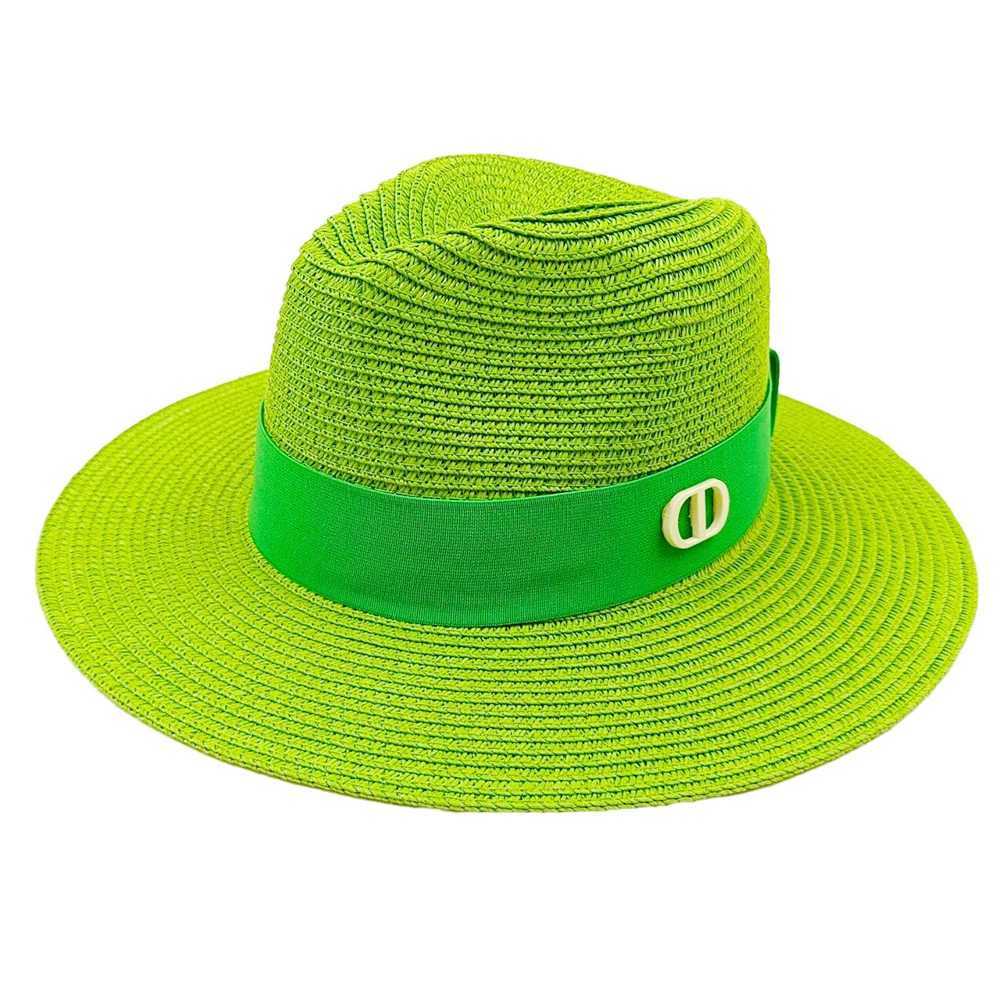 HatPanama Jazz Hat New Summer Wens Hat Outdoor Straw Hat Sun Protection Beach Hat Neutral Straw Hat X250109