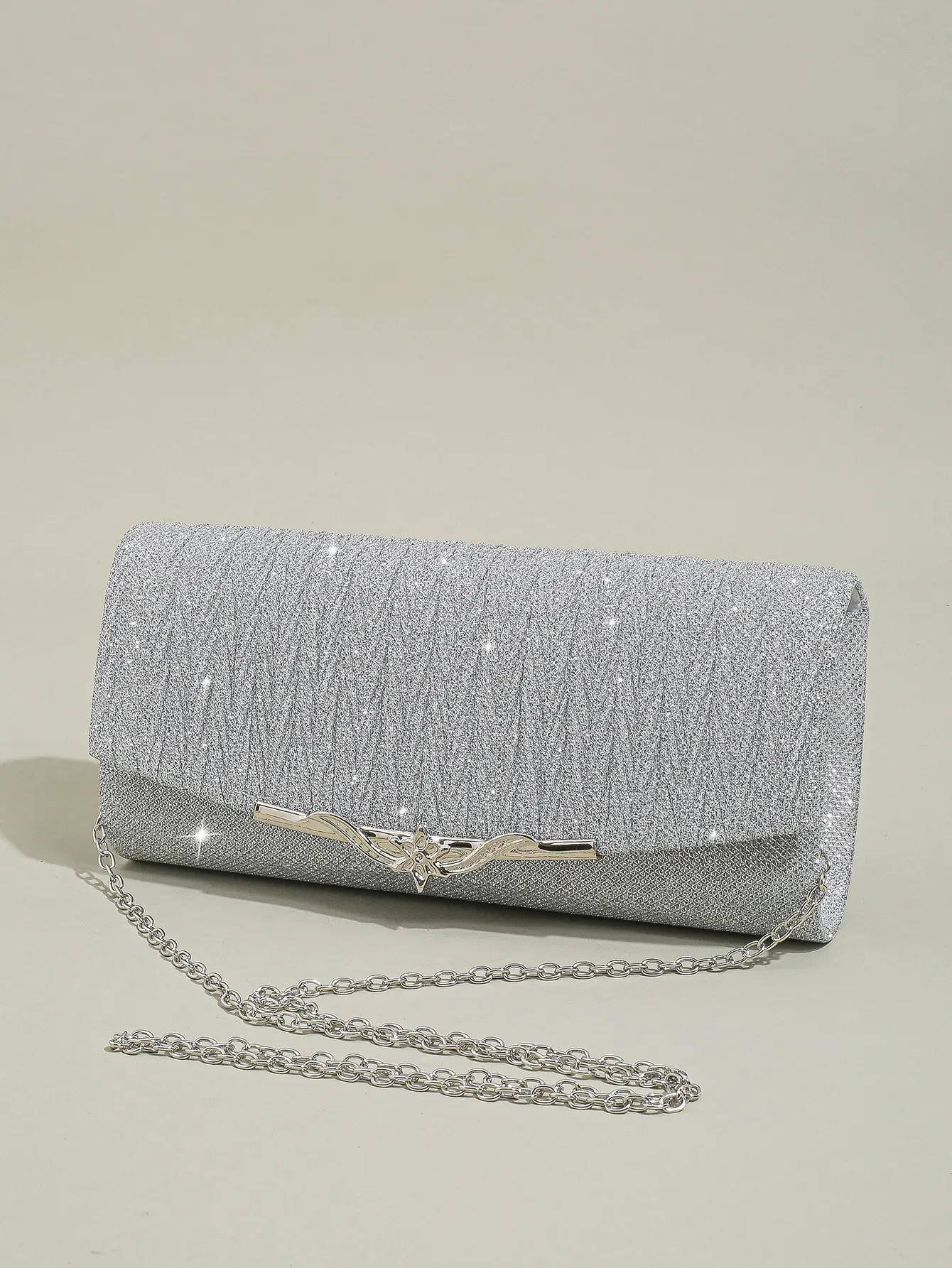 Clutch Purse Evening Bag for Women Glitter Evening Envelope Handbag With Detachable Chain for Wedding and Party 250106