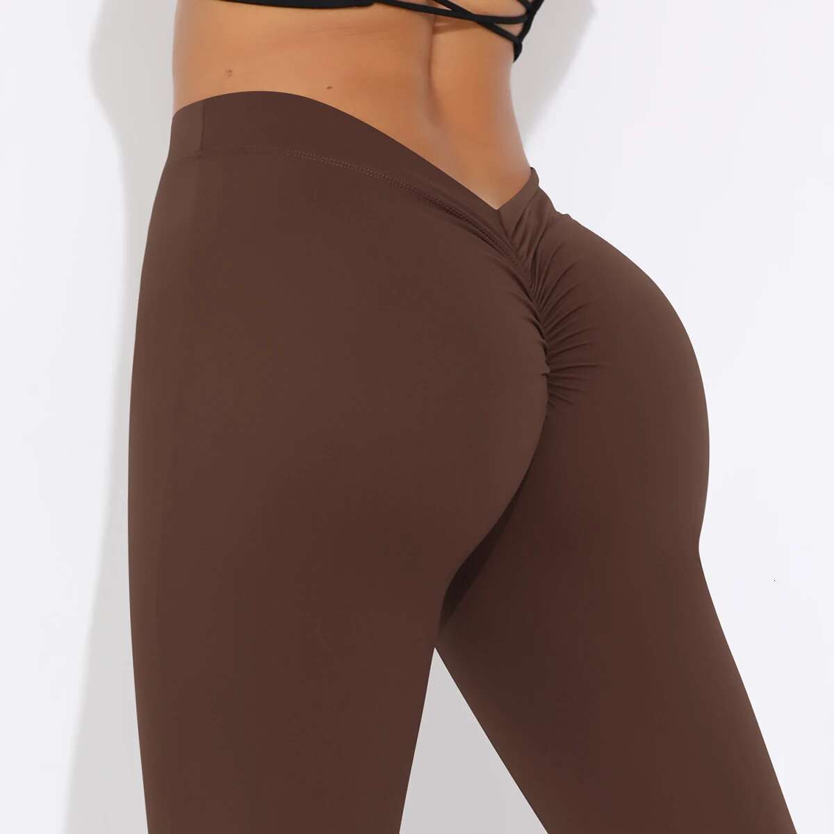 High Quick Dry Leggings Women V Waist Peach Buttocks Hip Lifting Yoga Flared Pants Fiess Wide Leg Sweatpants