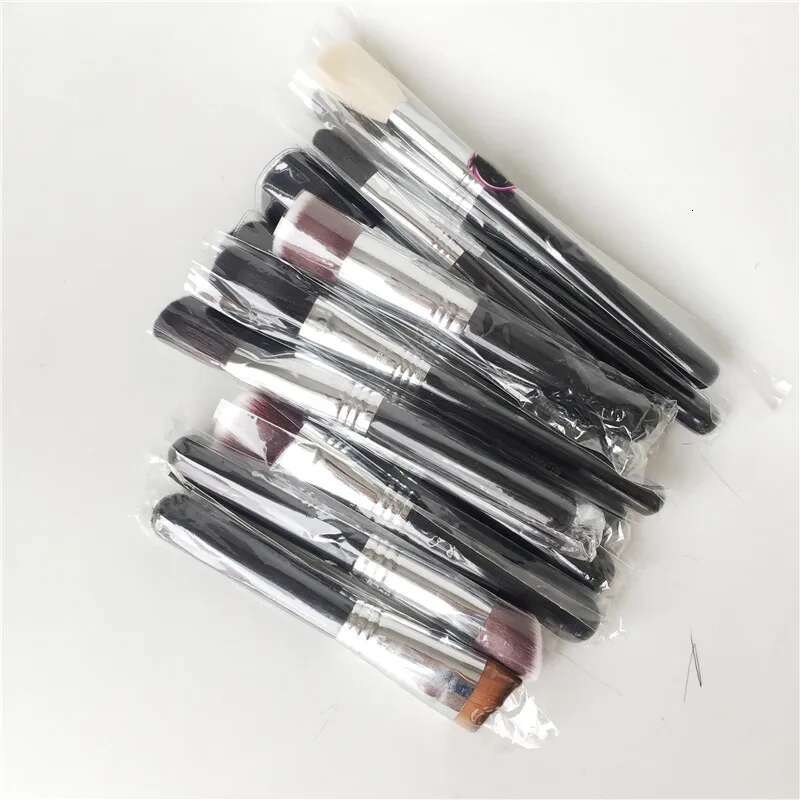 Makeup Brushes Face & Eye Set for Powder Blush Contour Highlighter Concealer Kabuki Synthetic Hair