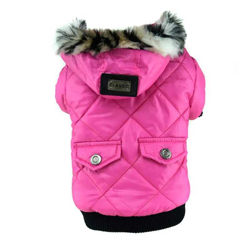 Pet Dog Clothes Waterproof Fabric Dog Coat Thickening Dog Jacket Super Warm Snow Coat Clothing For for Small DogsXJ250109