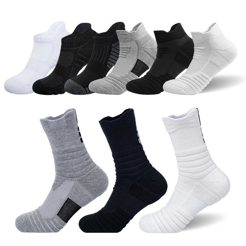 sport cotton socks soft breathable Non-slip elasticity quick dry socks for men
