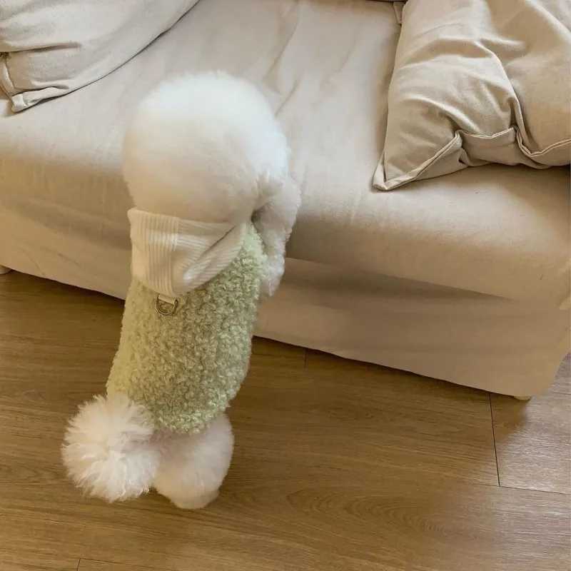 Winter Dog Coat Puppy Warm Clothes Fleece Dog Vest Jacket Chihuahua French Bulldog Bichon Clothing Pet Hoodies Dog Costume 2024XJ250109