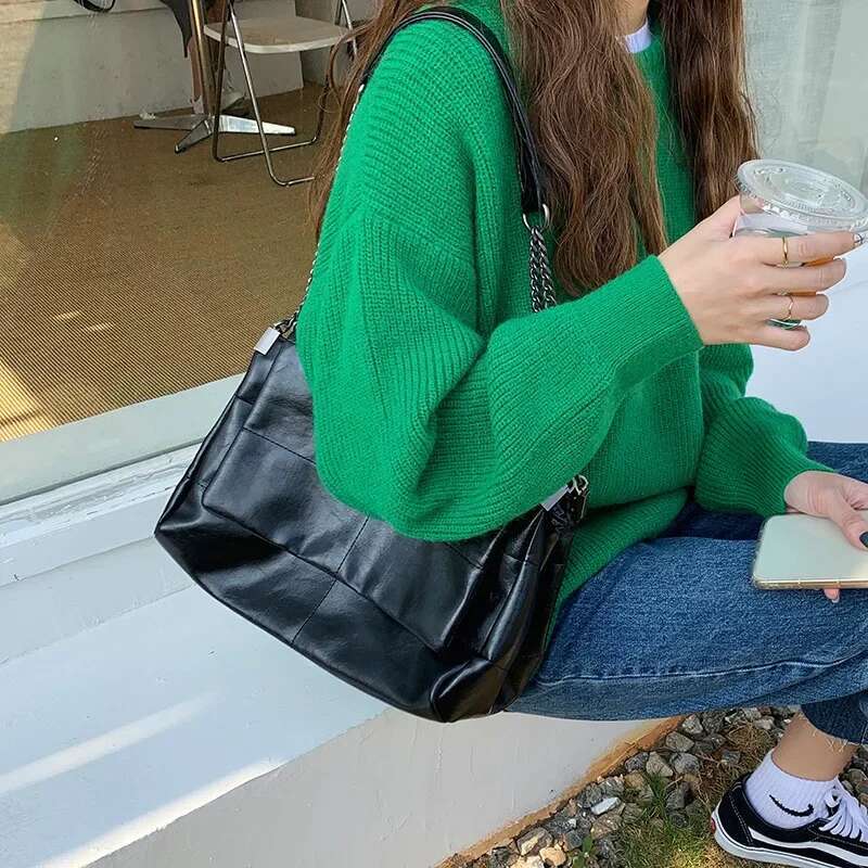 New Fashionhand Baghigh-Capacity Commuter Trend Chain Messenger Shoulder Tote Stray Bag Bags For Women