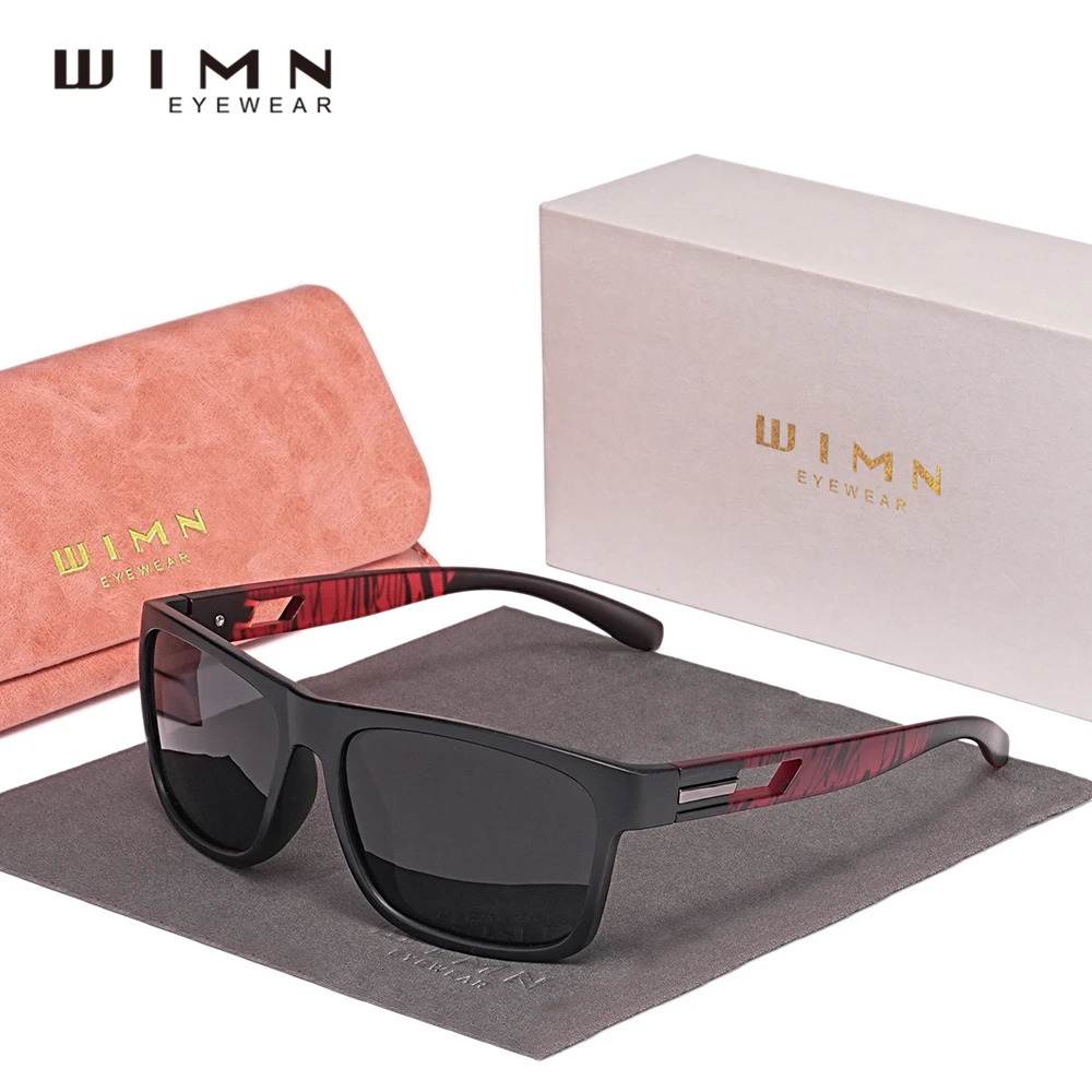 WIMN Polarized Sunglasses TR90 Men Outdoor Sports Eyewear Women Sun Glasses with UVA B Protection Comfort Accessory 250109