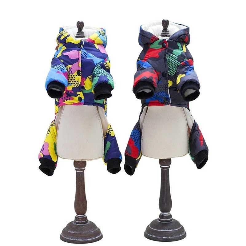 Winter Dog Clothes for Small Dogs Waterproof Dog Jumpsuit Fleece Warm Pet Jacket Yorkie Poodle Chihuahua Outfits Puppy CostumeXJ250109