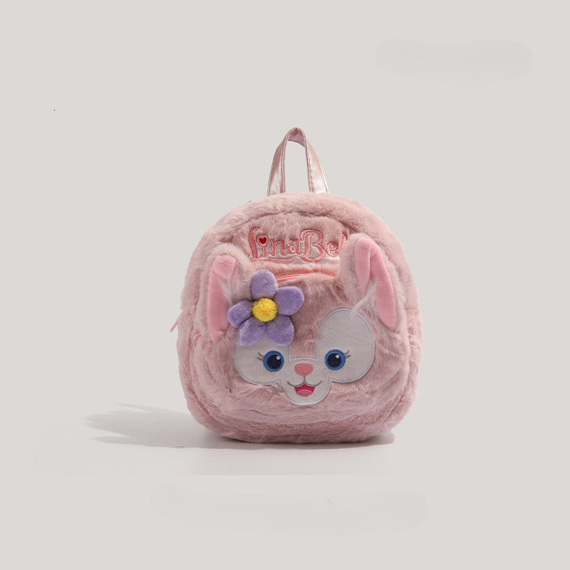 Designer Cartoon Backpack Women's Cute Plush Bag Doll Bag Mini Bag Pink Bag Large Capacity Wallet