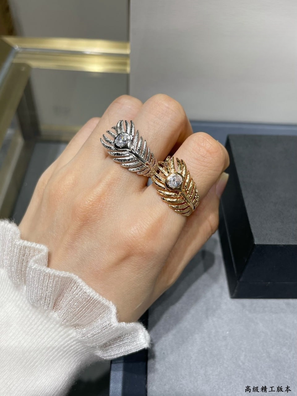 Luxury ring brand designer master variety ring, suitable for women's jewelry party gifts, with box