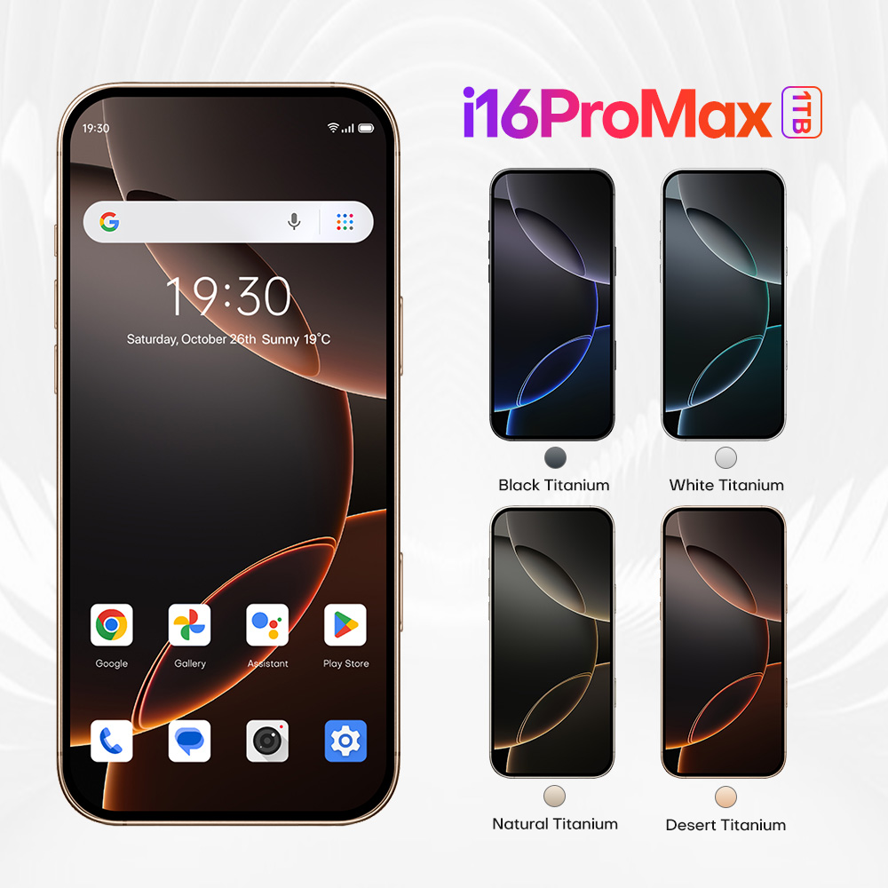 Unlocked High-Performance Pro Max Cell Phone with Face ID and 6.9'' Display