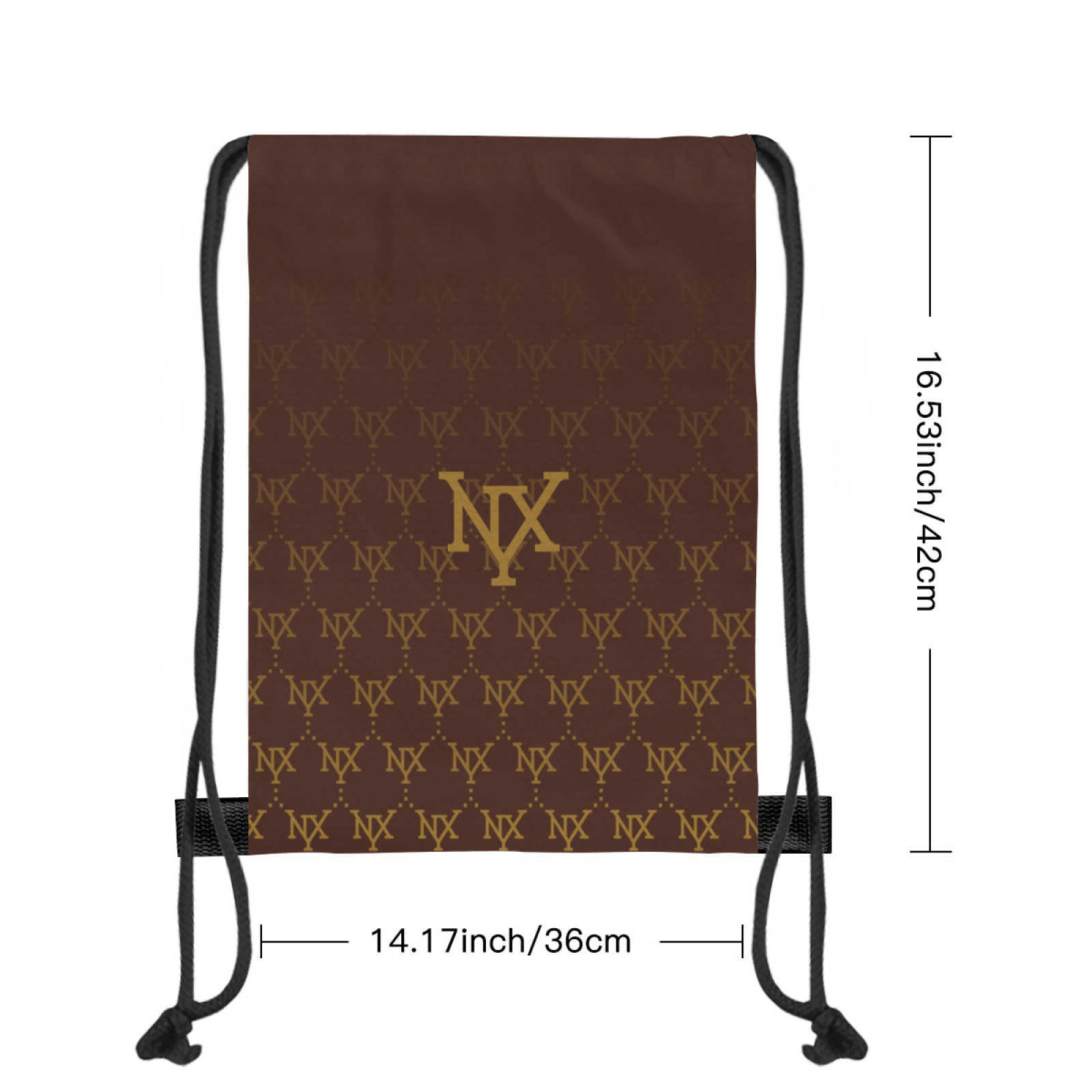 NXY Drawstring Bag Polyester Large Capacity Backpack Drawstring Backpack Outdoor Sport Fitness Storage Bag Thick Rope Polyester Bag