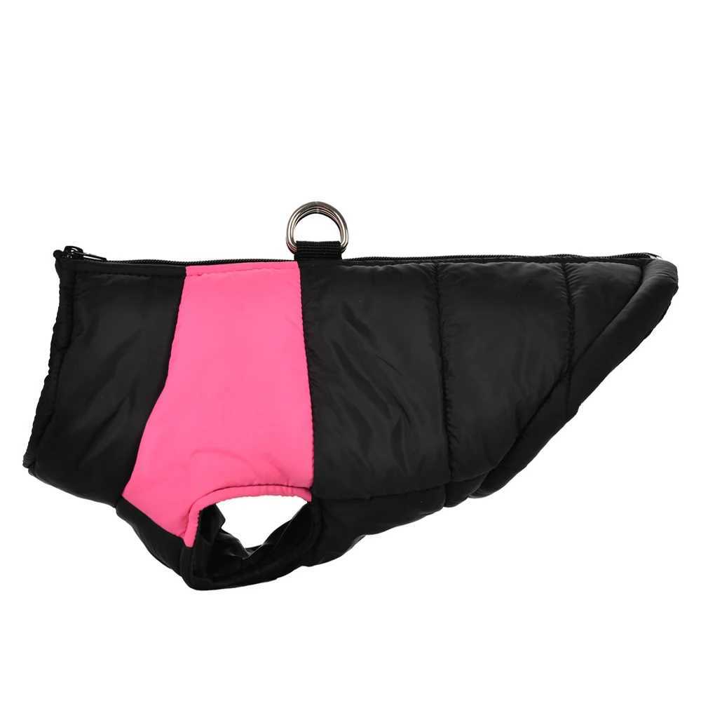 Winter Big Dog Clothes Waterproof Vest Jacket For Small Dogs Cats Outdoor Warm Puppy Coat With D Ring Labrodor Pug Pet CostumeXJ250109