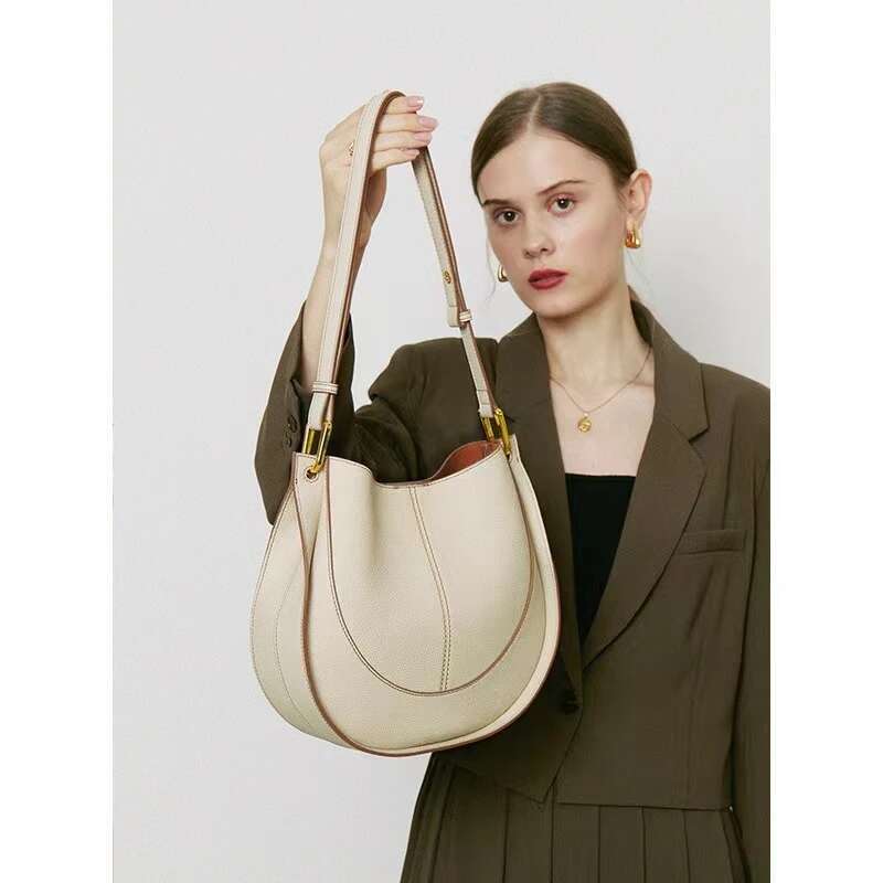 NEW Large Shoulder Side Bag For Women 2024 Trend Designer Winter Simple Solid Color Big High Capacity Tote Bags Handbags Y2k