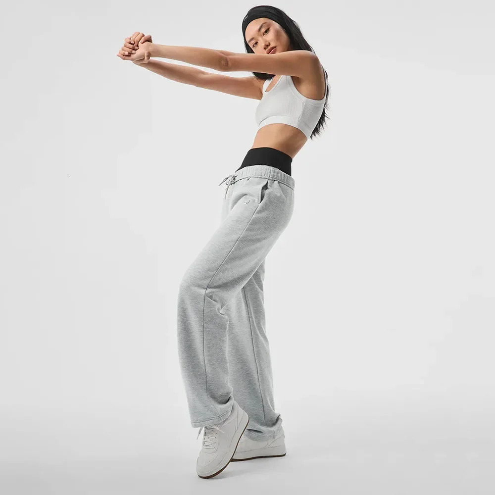 Accolade Straight Leg Sweatpant Yoga Womens Loose Tracksuit Pants Wide Casual 250108