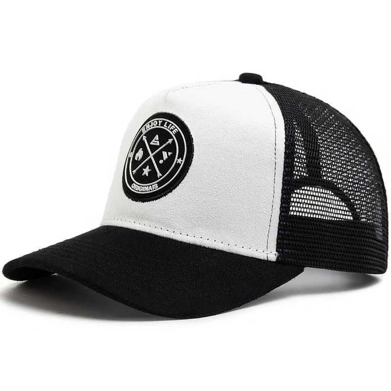 Summer Mesh Baseball CAP Wen Men SnAPback Hat Casual Breathable Letter Unisex Hip Hop Trucker CAPs Outdoor Sports Dad Hat X250704
