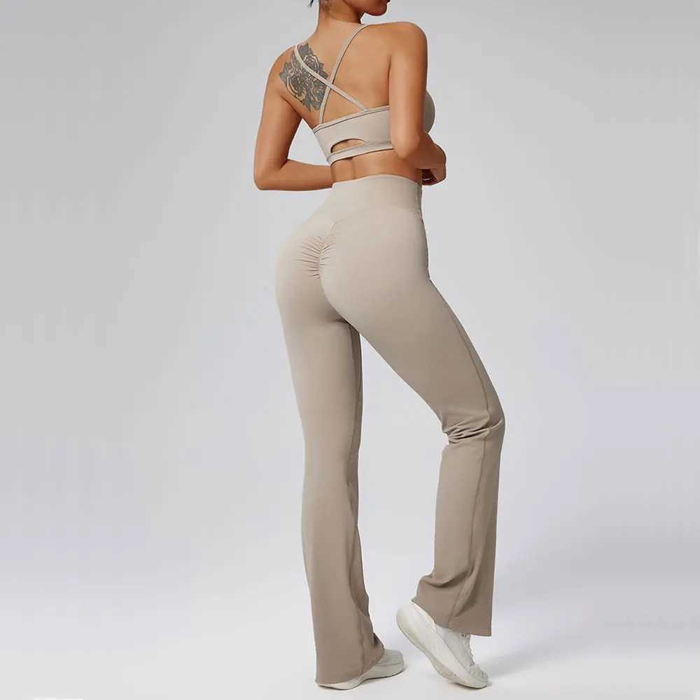 Women Tracksuit 2PCS Yoga Set Workout Clothes Sportswear Gym Clothing High Waist Leggings Fitness Bra Sports Suits Athletic WearXJ250109