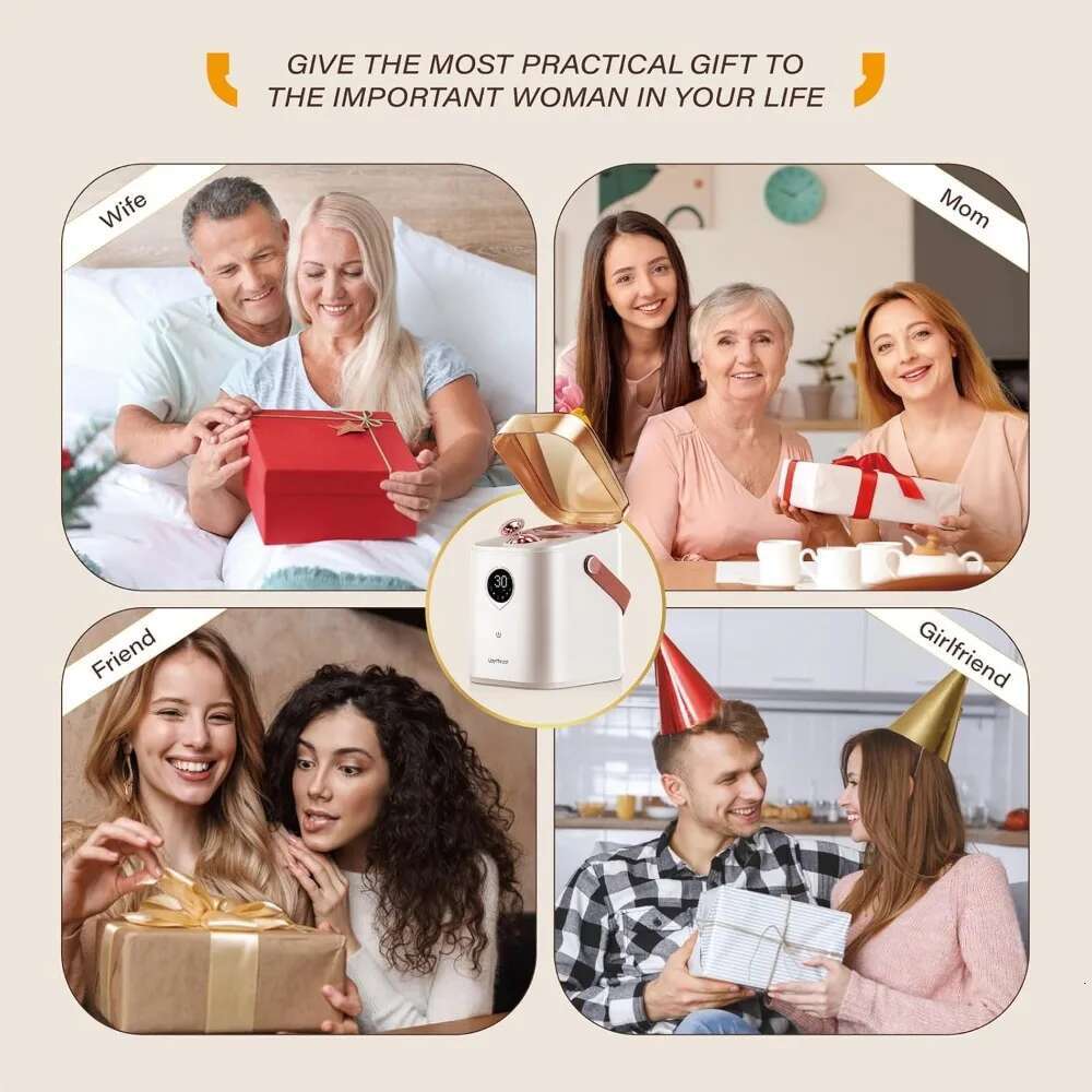 Professional 6-in-1 Facial Steamer, Loythrost Hot & Cool Aromatherapy, Skin Care At Home Humidifier - Unclogs Pores Blackheads