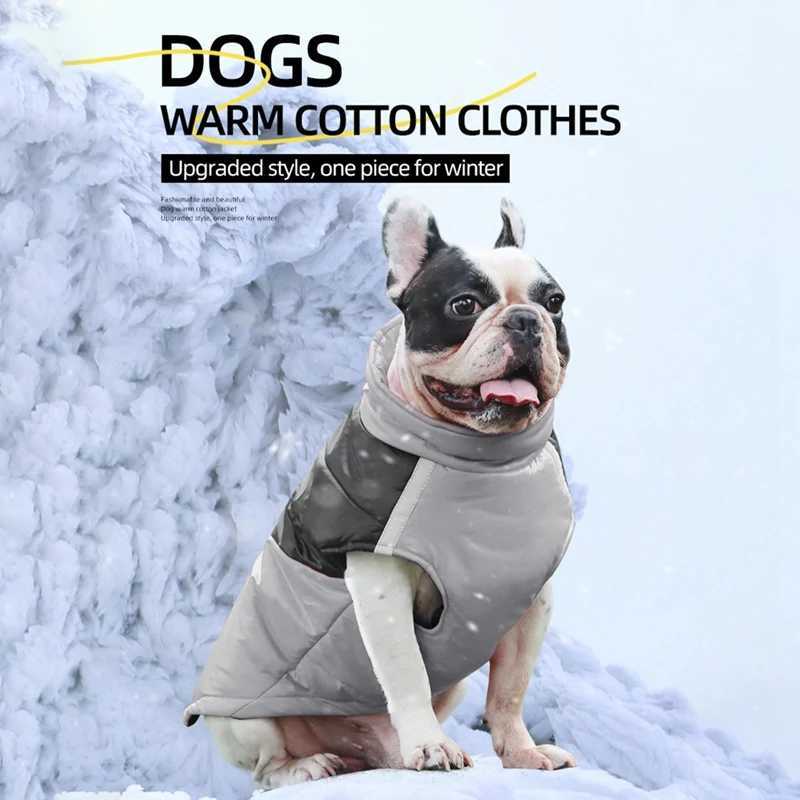 Pet Dog Harness Clothes for Winter Waterproof Reflective Thickness Warm Coats for Small Medium Large Pet Dogs Chihuahua OutfitsXJ250109