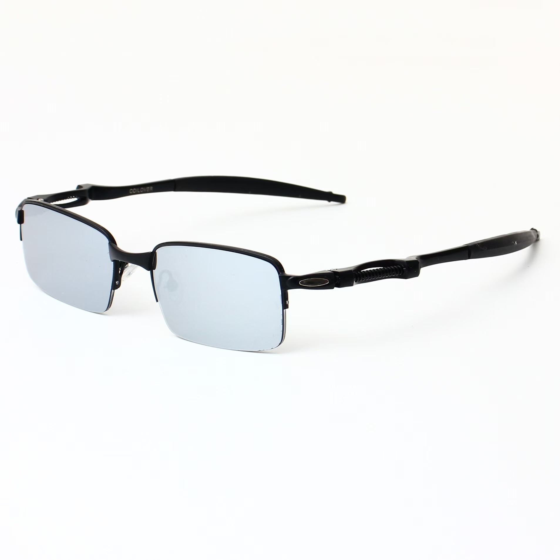 Trendy new outdoor sports cycling glasses frame retro anti myopia glasses for men and women half frame sunglasses