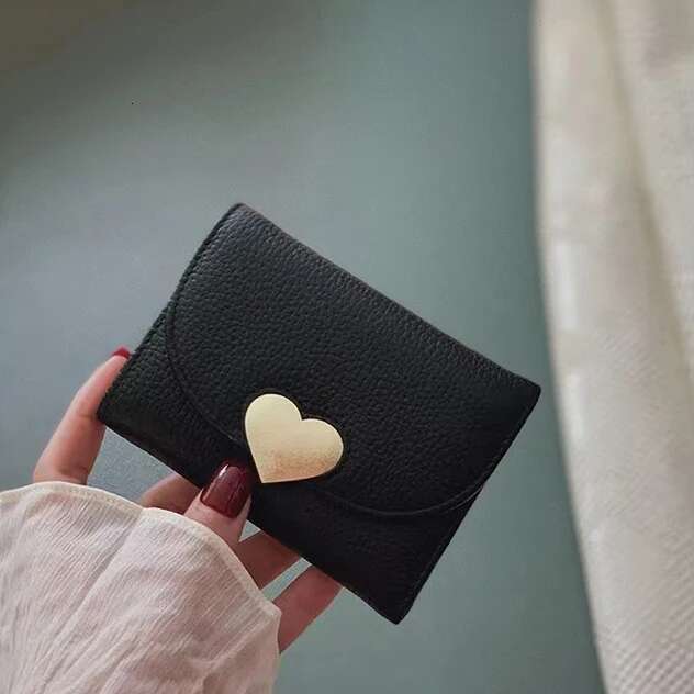 Genuine Small Wallet Short Caw Leather Women Wallets Purses 2022 Female Purse Clutch