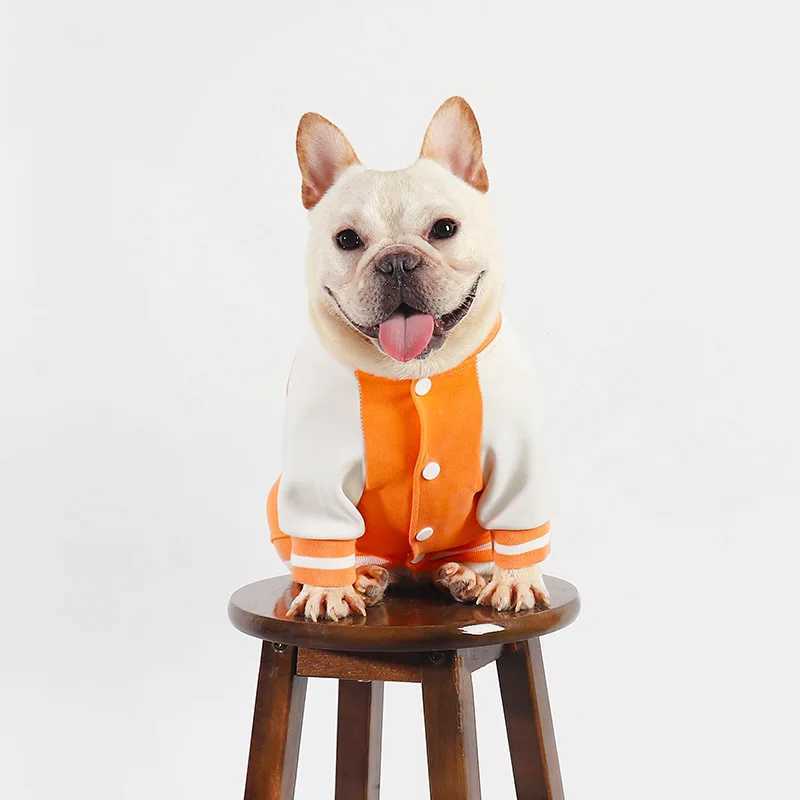 Pet Clothes Fall and Winter Dogs and Cats Sportswear Baseball Clothes SweatshirtXJ250109