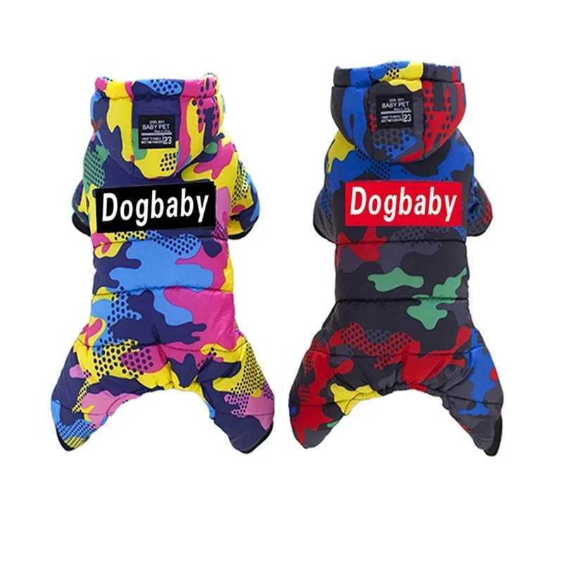 Winter Dog Clothes for Small Dogs Waterproof Dog Jumpsuit Fleece Warm Pet Jacket Yorkie Poodle Chihuahua Outfits Puppy CostumeXJ250109