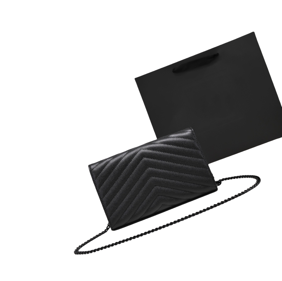 Genuine Leather Designer Woman Bag Handbag with box Purse women shoulder bags cross body messenger caviar lambskin Chain fashion luxury