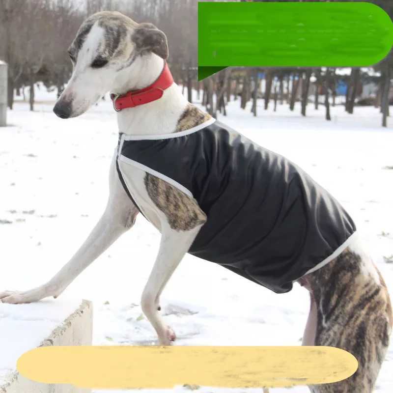 Winter Dog Clothes Waterproof Warm Dog Vest Jacket Fleece Racing Suit Whippet Greyhound Jersey for Sports Dog Walking/RunningXJ250109