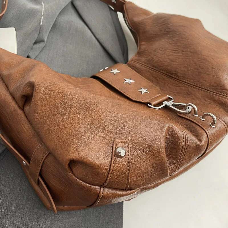 2024 High Quality Soft Leather Women's Handbag Designer Girl Boston Bag Large Capacity Shoulder Bags Sac A Main