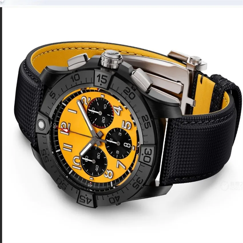 2025 Full Function Top Original Brand Watches for Mens Luxury Endurance Sport Automatic Date Wristwatch All dial work 1884 Quartz Chronograph Male br06