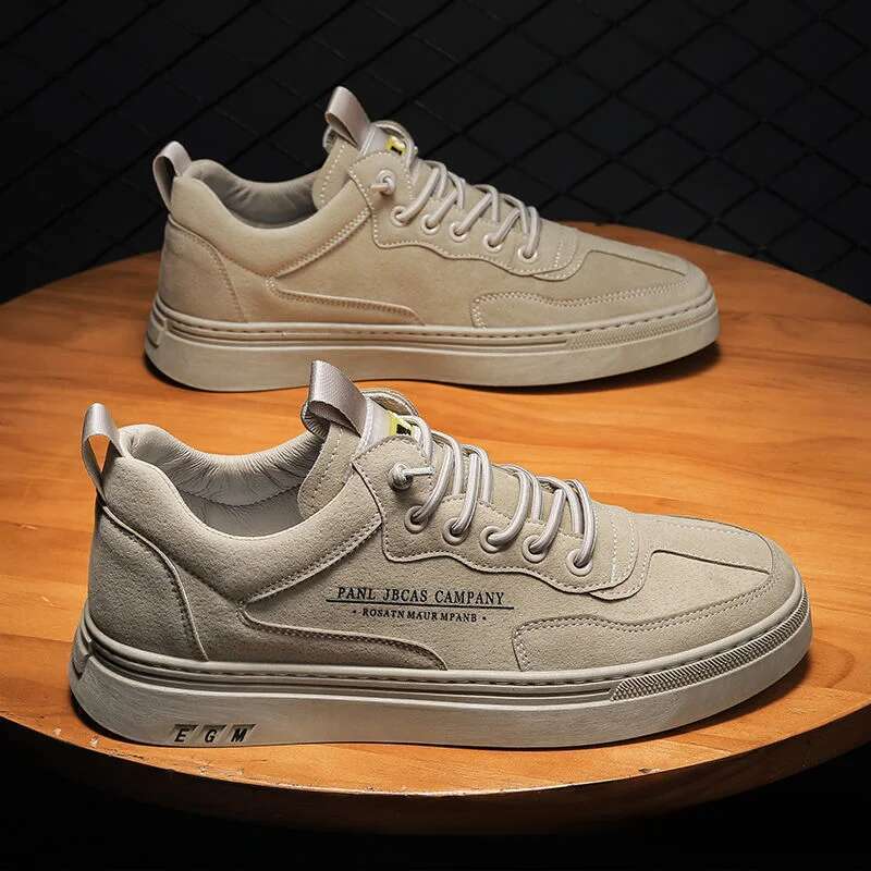 Designer Classic Vulcan ized Man Sne aker s Trend Ca sual Leat her Trainer Mens Walking Running Jogging Shoes for Male