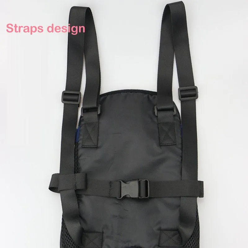 Travel Pet Dog Chest Bag Pet Carrier Shoulder Handle Bags Breathable Cat Outdoor Products Portable Mesh Backpack