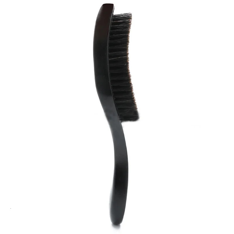 Comb Men Slcked Black Styling Comb Beard Hair Brushes Beech Texture Massage Waves knots Barber Hair Accessories Hair Care 250106