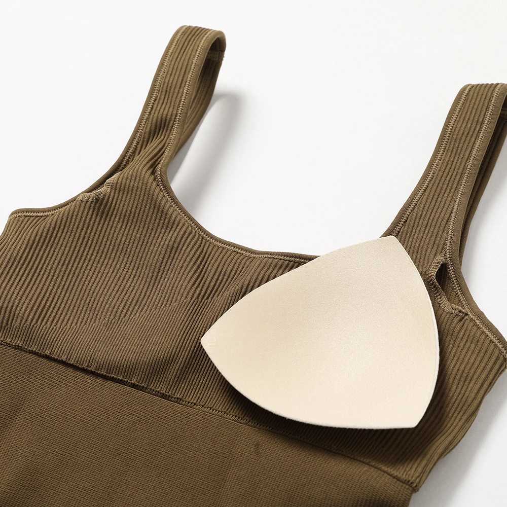 Jumpsuit Women One-piece Outfit Sleeveless O-Neck Bodysuit Rompers Overalls Casual Streetwear Womens Clothing Sportswear WomenXJ250109