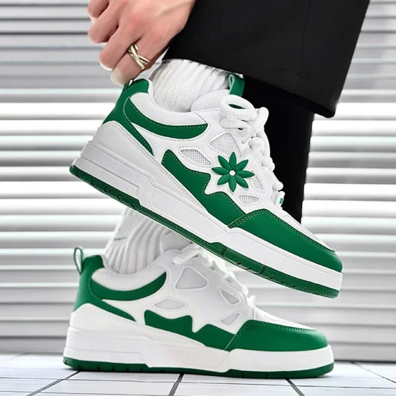 Ddmybear Original Men Sneakers Luxury Leather Casual Fashion Skateboard For Daily Training Shoes Tenis Masculino Chinese Brand