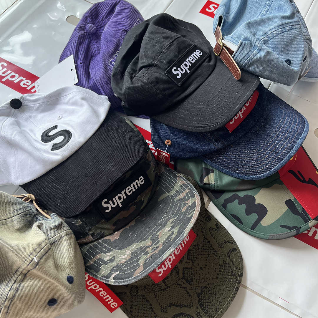Ball Caps WASHED INO TWILL CAMP CAP leopard print baseball cap with tannin leather buckle denim casual hat trend J250109