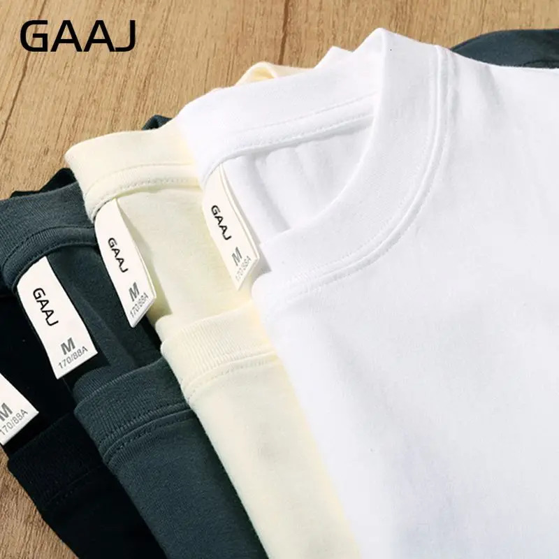 100 Heavy Weight Cotton Long Sleeves T ShirtSolid Tee For Men WomenCasual Plain TshirtFashion Quality Clothing250gsm 88oz 250106
