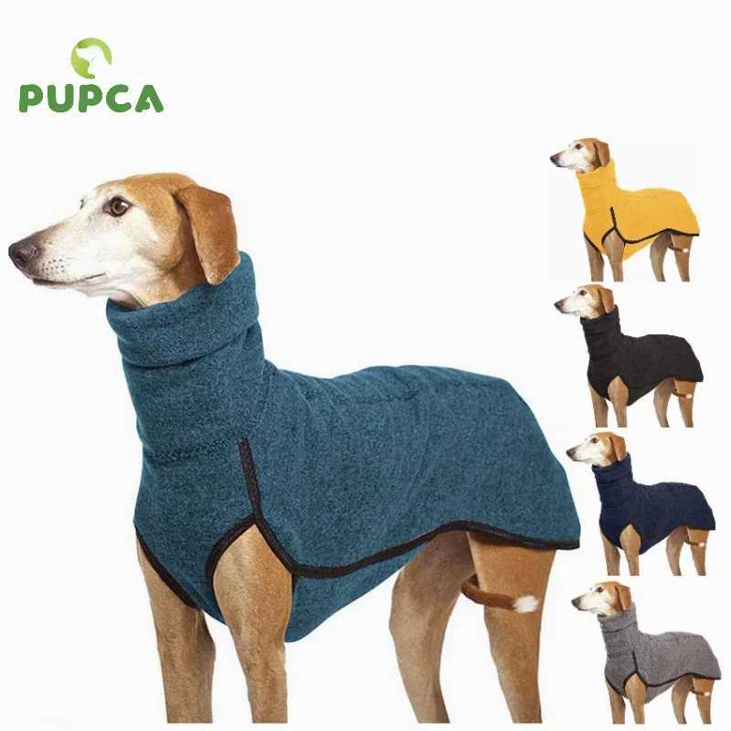 High Collar Pet Clothes for Medium Large Dogs Winter Warm Big Dog Coat Pharaoh Hound Great Dane Pullovers Mascotas SuppliesXJ250109