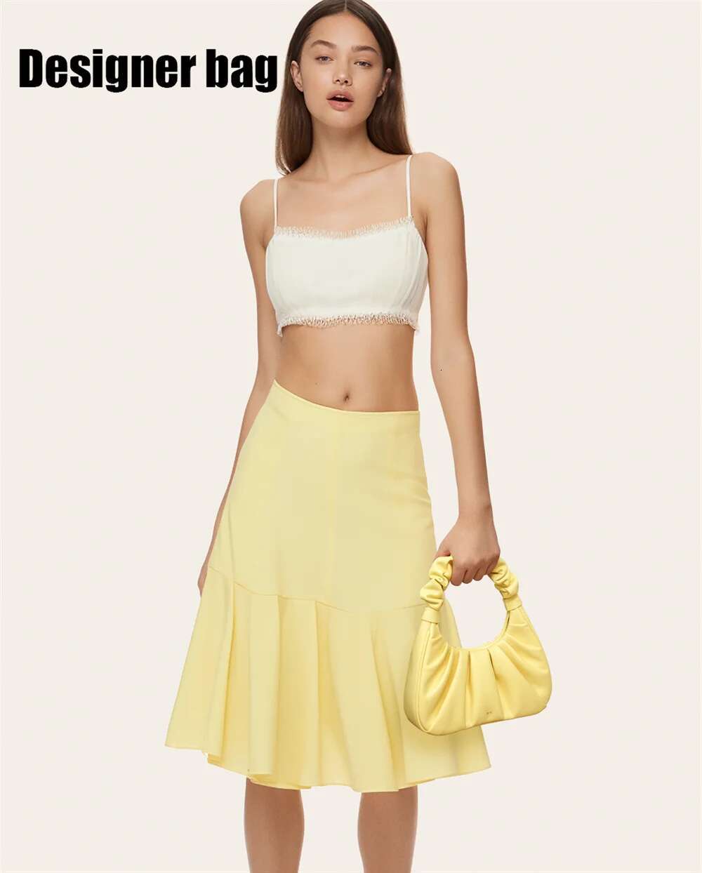 JW PEI Designer Premium Pleated Feeg Cloud Underarm Fashion New Brand Handbag Tote Bag Niche Design