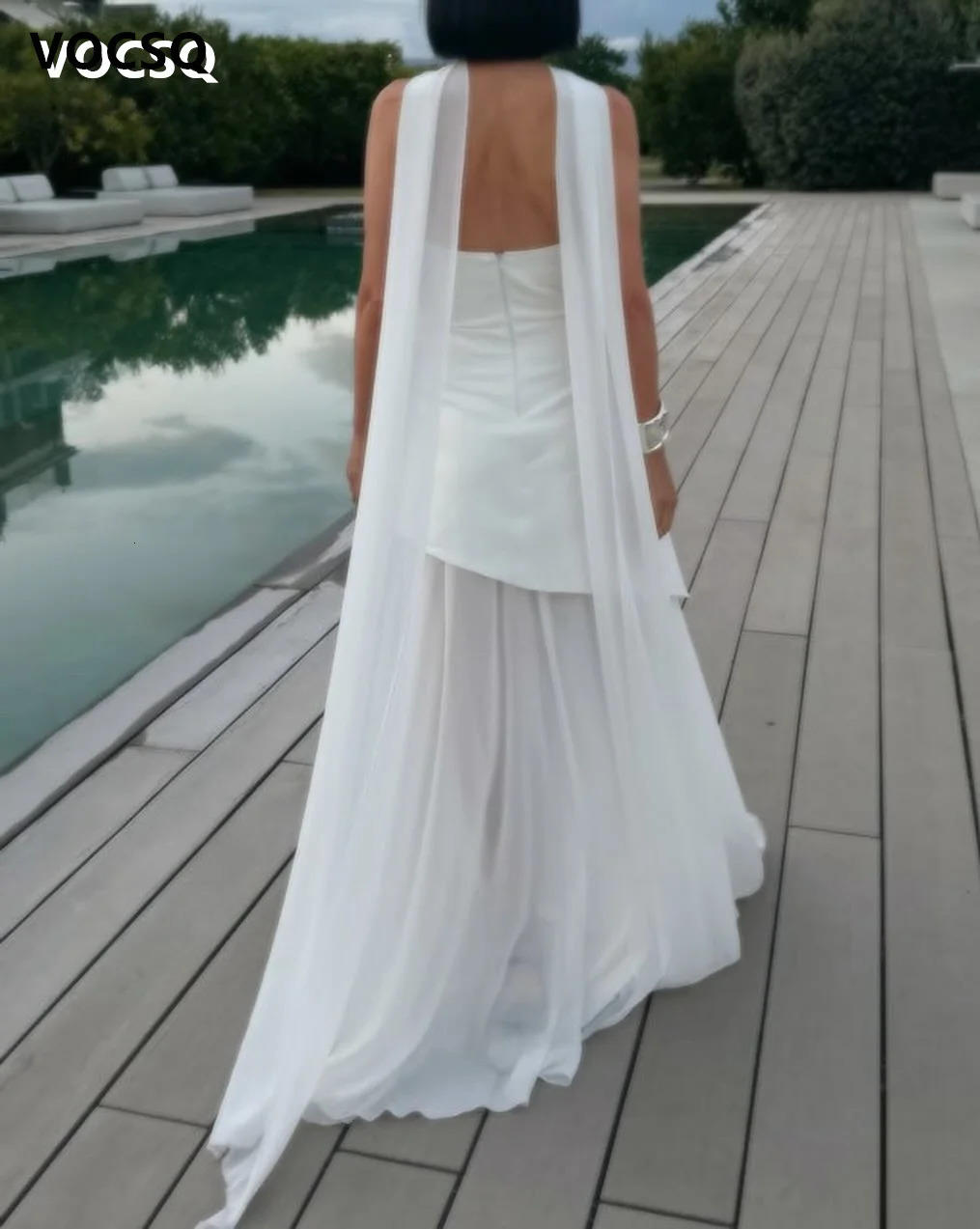 Elegant Prom Dress for Women A Line Sleeveless Slit Evening Vestidos De Noche vestidos de fiestas elegantes mujer 250106