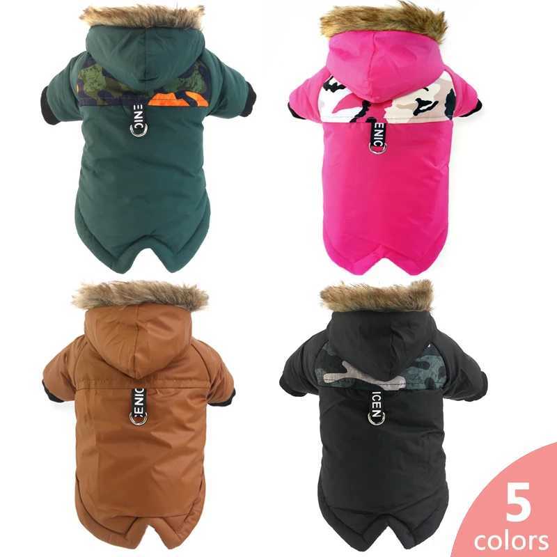 Winter Pet Dog Clothes Warm For Small Dogs Pets Puppy Costume French Bulldog Outfit Coat Waterproof Jacket Chihuahua ClothingXJ250109