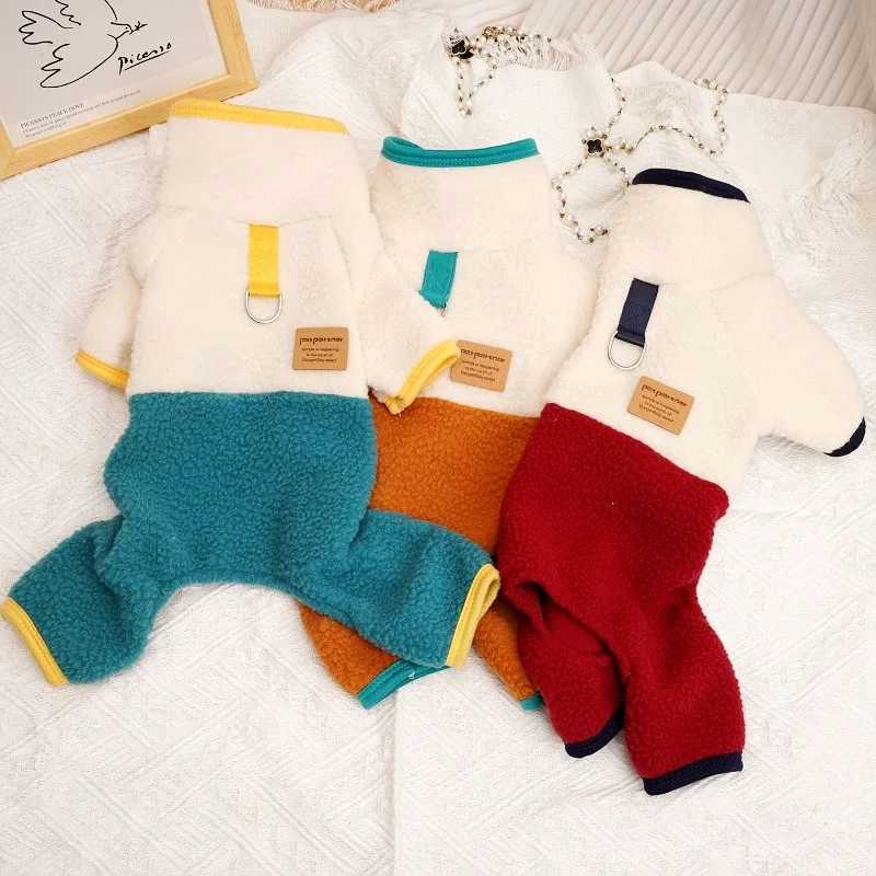 Dog Clothes Winter Pet Dog Coat Chihuahua French Bulldog Clothing Autumn Thin Jacket Dog Fleece Jumpsuit Pet Costume for Dog CatXJ250109