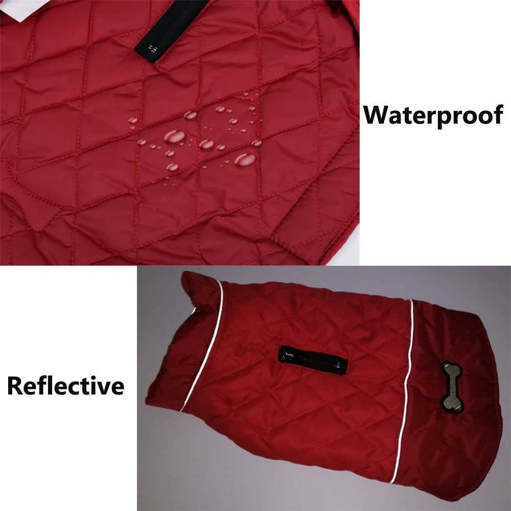 Clothing for Dogs Waterproof Winter Warm Dog Clothes Reflective Dog Jacket Reversible Pet Clothes Coat French Bulldog ChihuahuaXJ250109