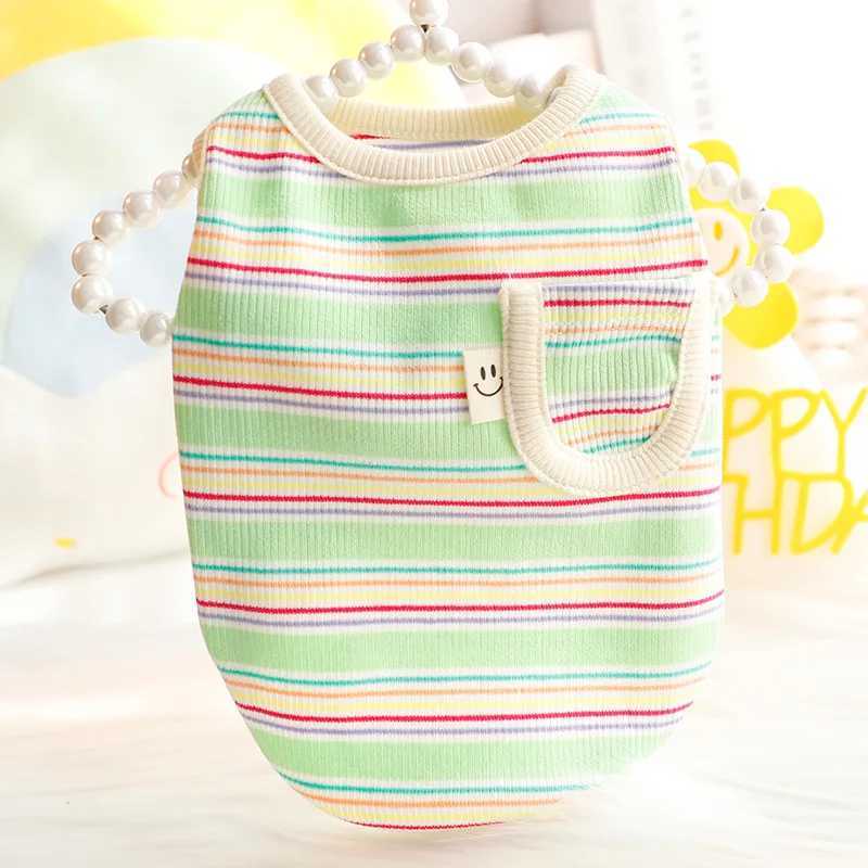 Dog Clothes Spring/Summer Thin Cat Princess Vest Cute Pocket Cotton Soft Miniature Dog Teddy PetXJ250109