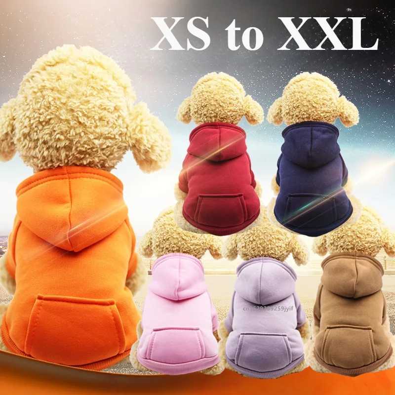 Dog Winter Hooded Sweatshirt for Small Medium Puppy Pet Coat Cat Jacket Clothes Chihuahuas French Bulldog CostumemeXJ250109