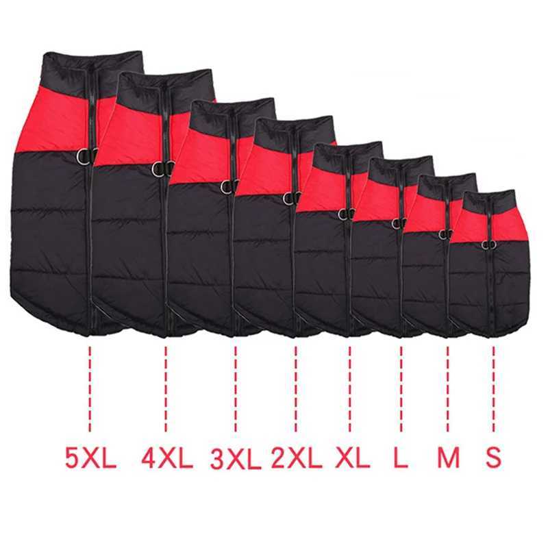Waterproof Dog Clothes for Small Large Dogs Jacket Winter Pet Warm Vest Chihuahua French Bulldog Yorkies Pug Costume Dog OutfitsXJ250109