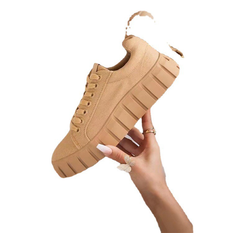 Casual Canvas Shoes Women Breathable Mesh Non Slip Trendy Shoes Walking Shoes for Daily Wear