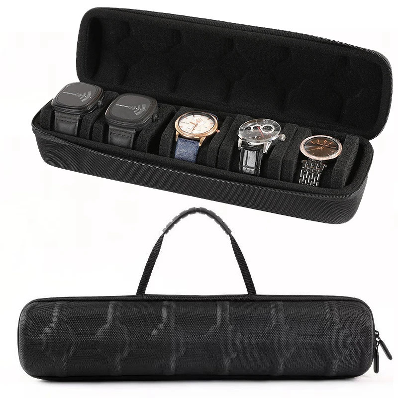 Watch Box Organizer For Men or WomenWatch Travel Case Portable Storage Display Holder for Wristwatches and Smart Watches 250109