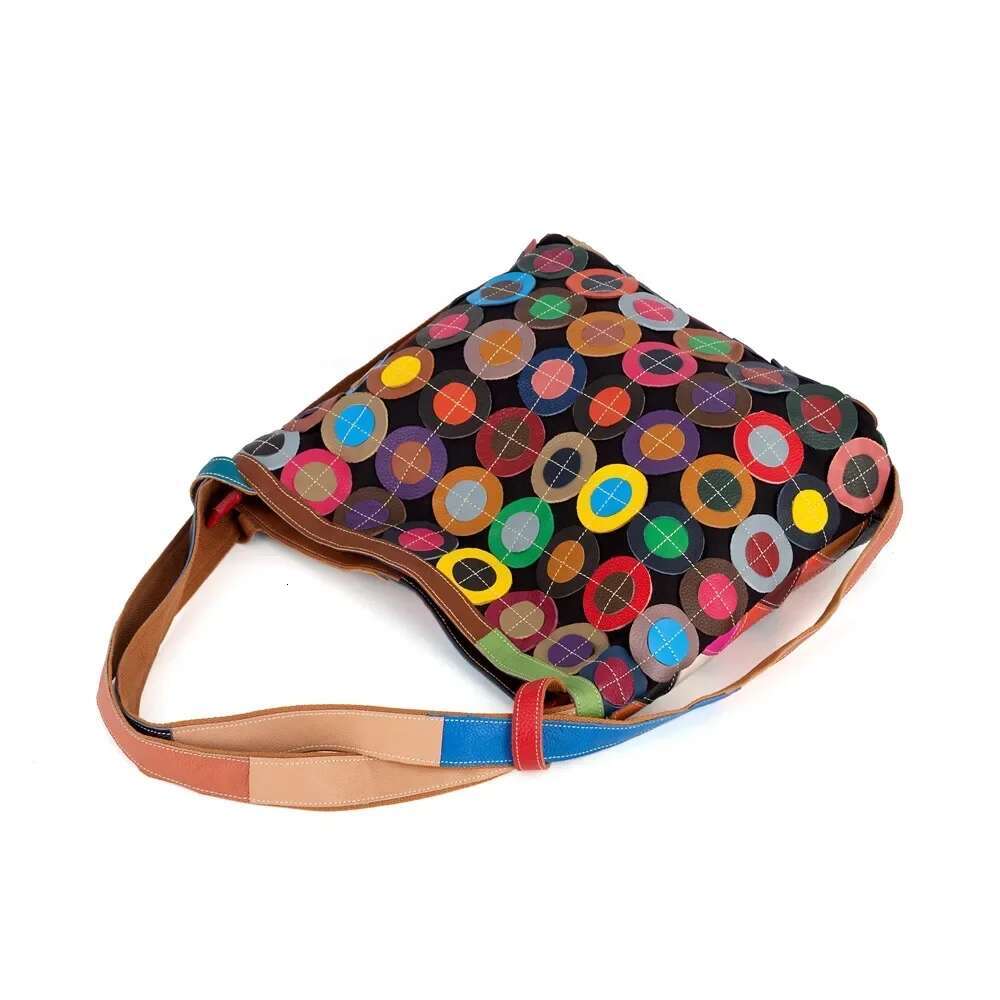 High Quality Real Cow Leather Hand Bags For Women Party Totes Crossbody Shoulder Bag Lady Girl Multicolor Style Handbag