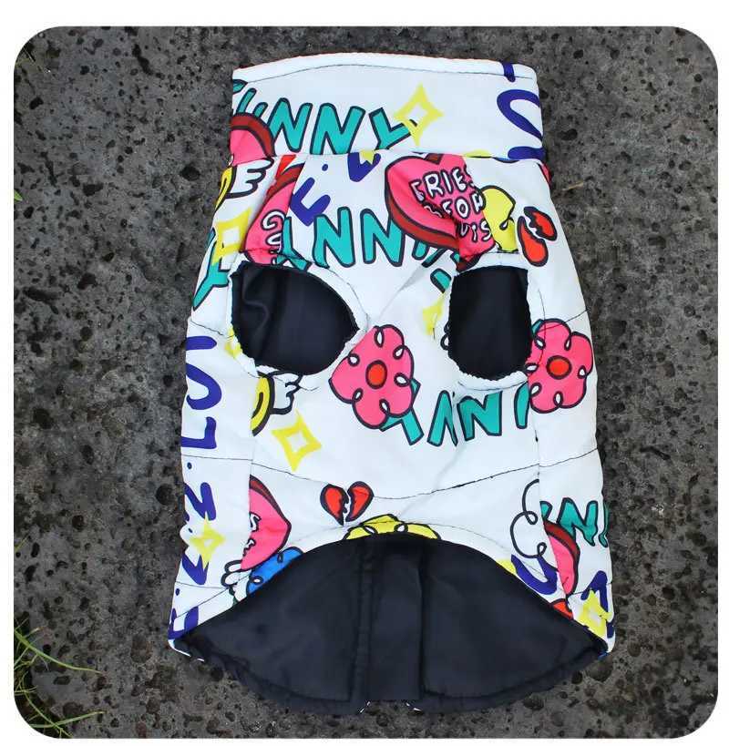 Fashion Big Dog Waterproof Jacket Autumn Winter Pet Coat with Traction Buckle Doberman Pinscher Golden Retriever Outdoor JacketsXJ250109